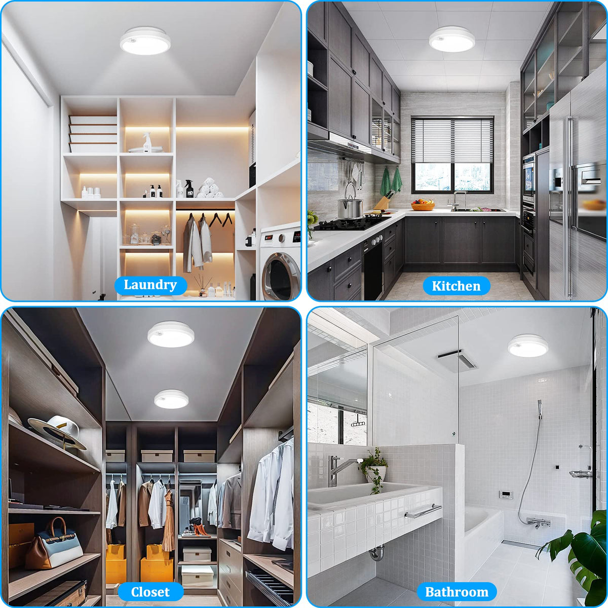 Brightever energy-saving ceiling light ideal for hallways and entryways.