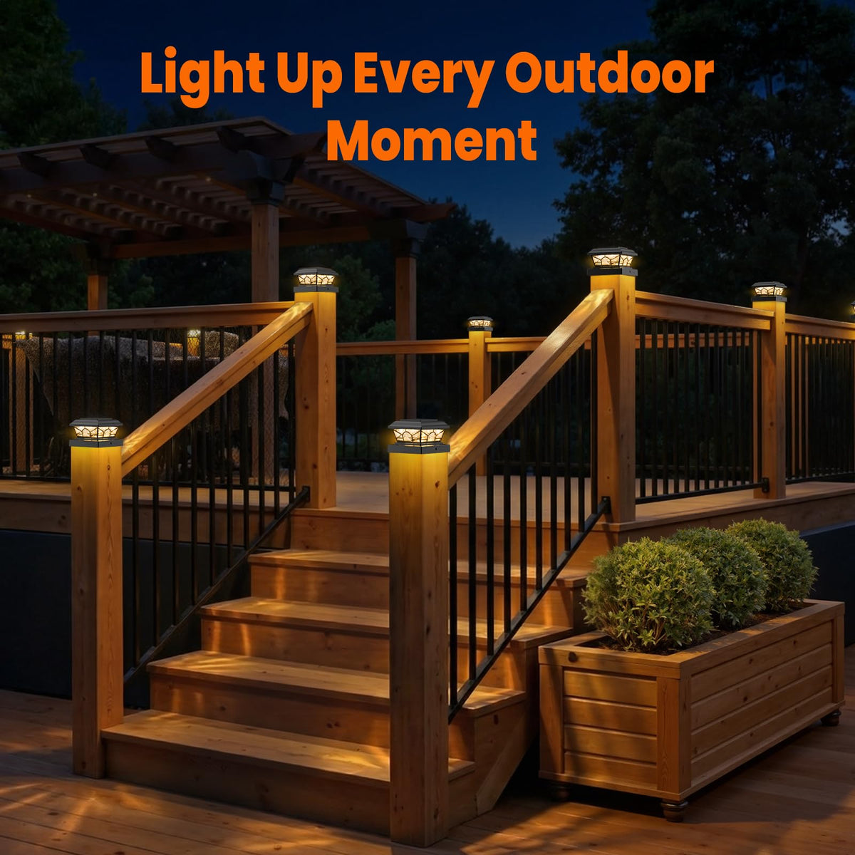 Brightever durable ABS PP construction withstands outdoor conditions for long term use