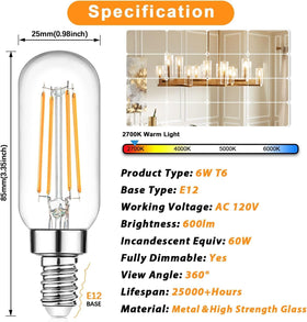 Brightever E12 dimmable bulb shown in dimming demonstration for smooth brightness control