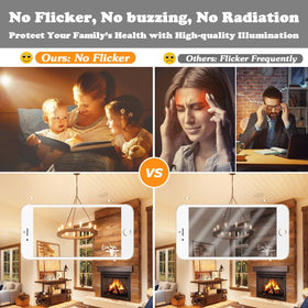Brightever E12 bulb with eco-friendly LED design and no hazardous emissions