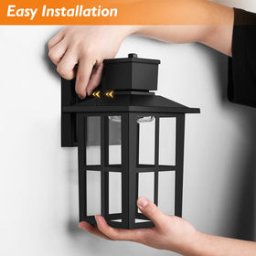 Brightever easy install outdoor light includes mounting hardware.