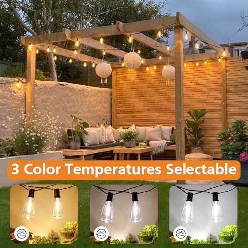 Brightever Edison-style bulbs add cozy retro charm to outdoor spaces.