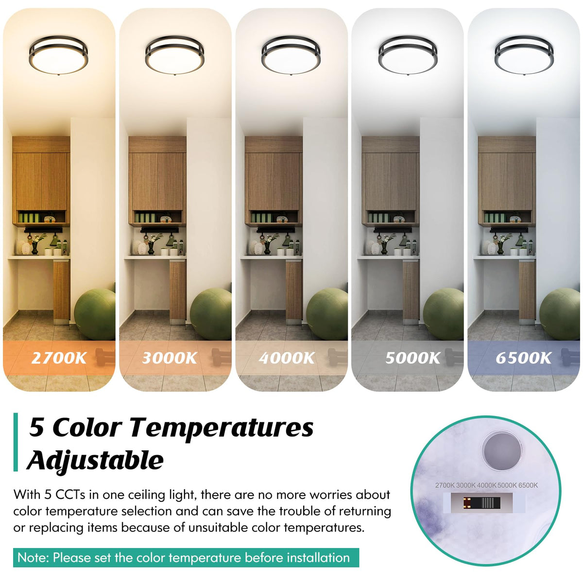Brightever LED close-up dimmable LEDs for adjustable ambiance