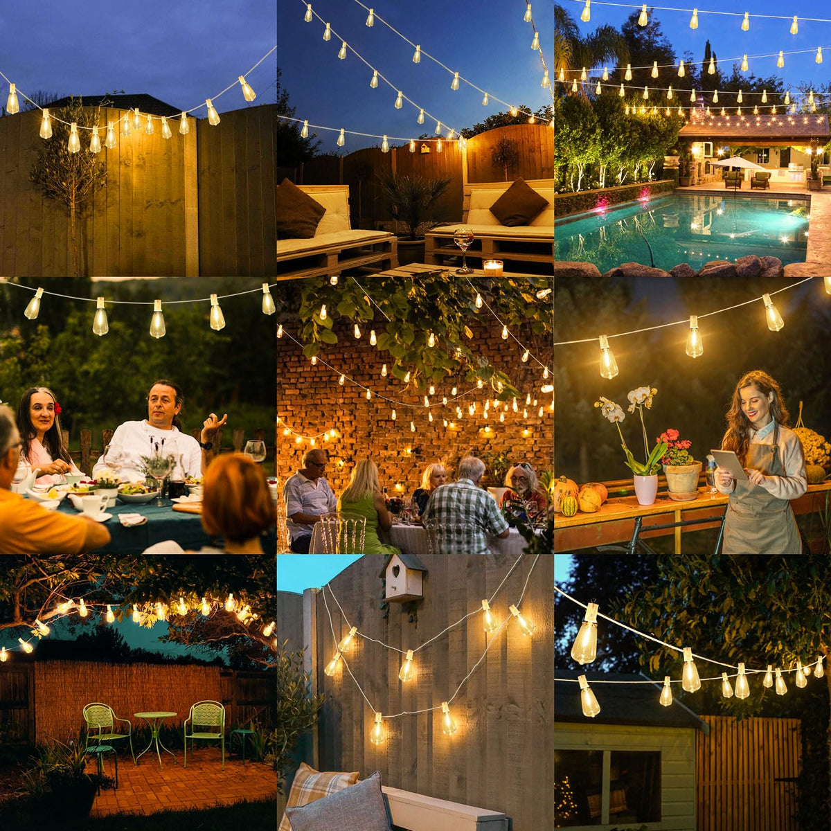 Brightever ideal for patios, decks, and backyard gatherings.