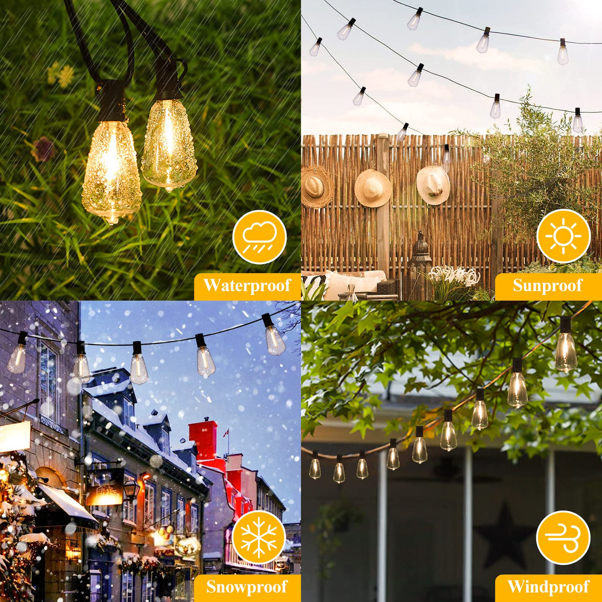 Brightever hooks enable easy hanging and quick setup