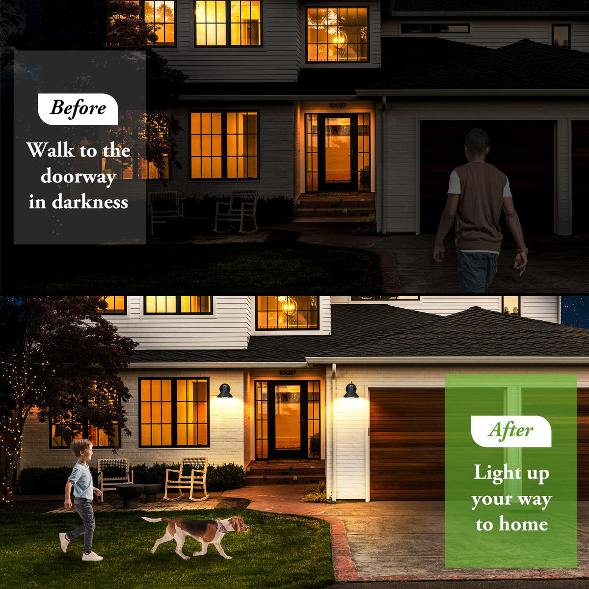 Brightever lantern patio light creates ambient outdoor glow for evenings