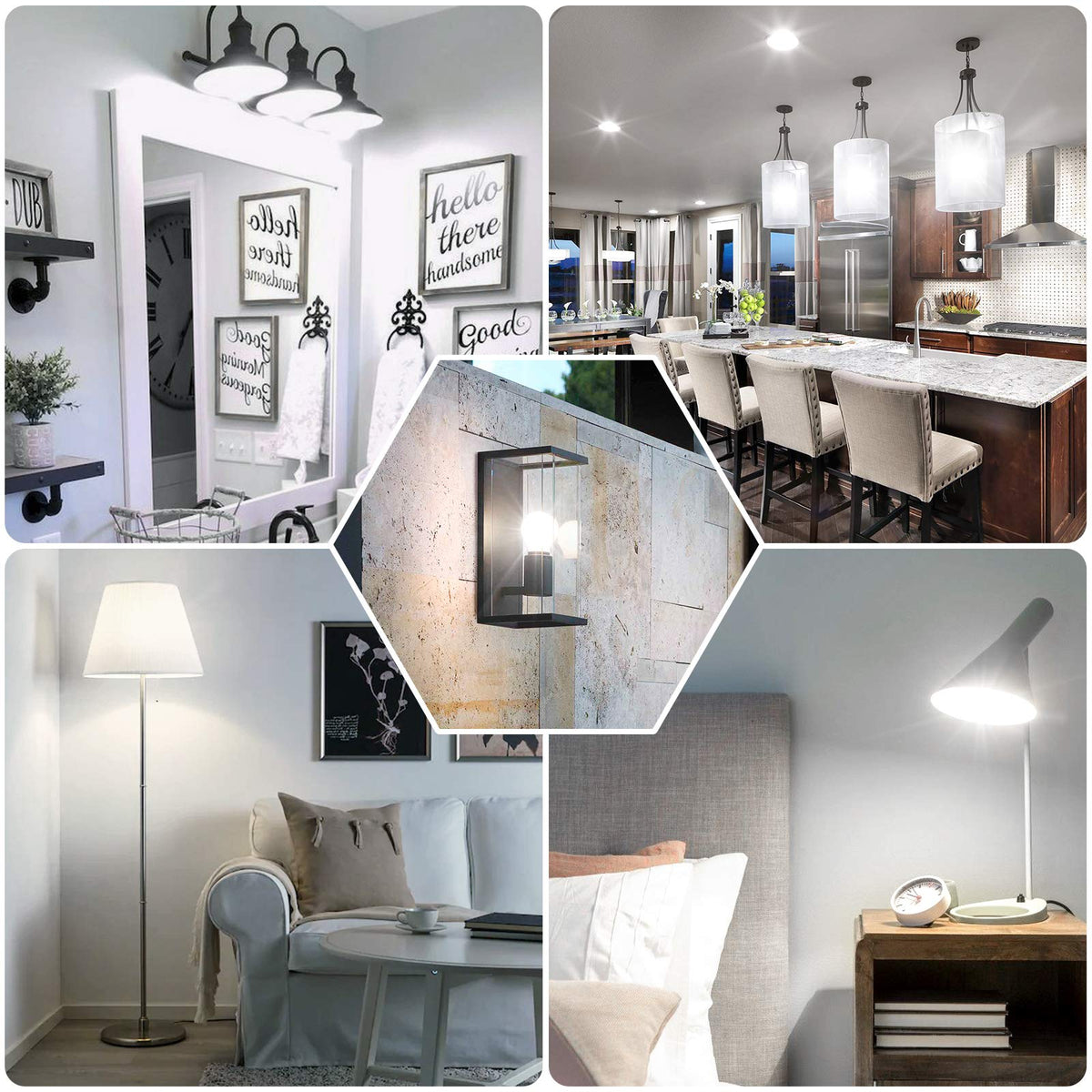Brightever LED bulb ideal for lamps and ceiling fixtures in home spaces