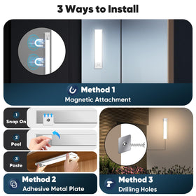 Brightever magnetic-removable design makes charging and relocation simple