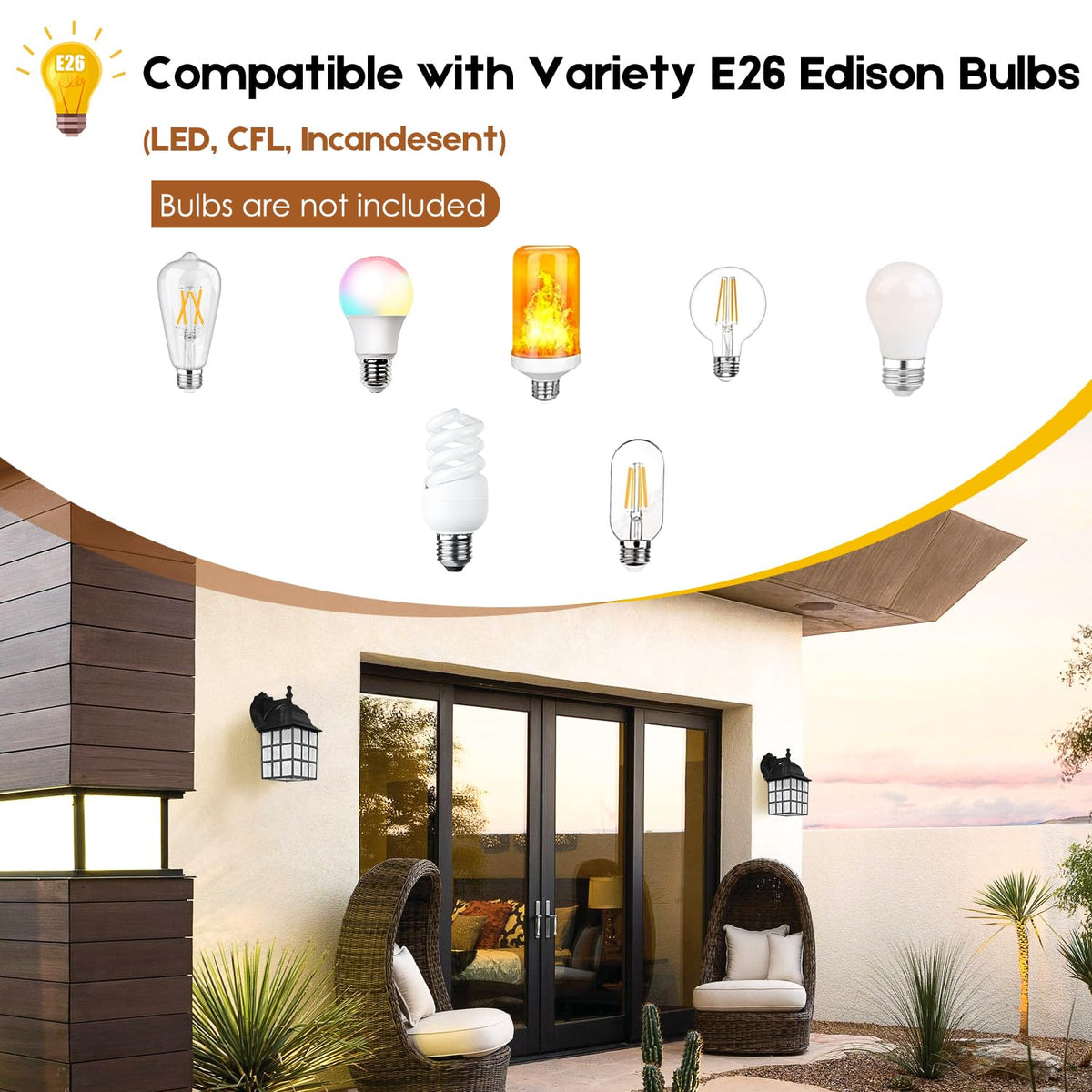 Brightever outdoor wall mount installation kit supports quick setup