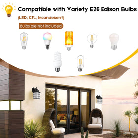 Brightever outdoor wall mount installation kit supports quick setup