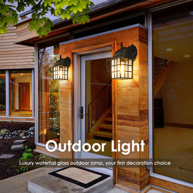 Brightever porch or garage lighting with a welcoming glow