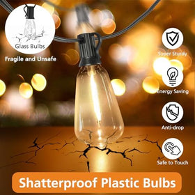 Brightever remote-control dimmable string lights provide adjustable mood lighting.