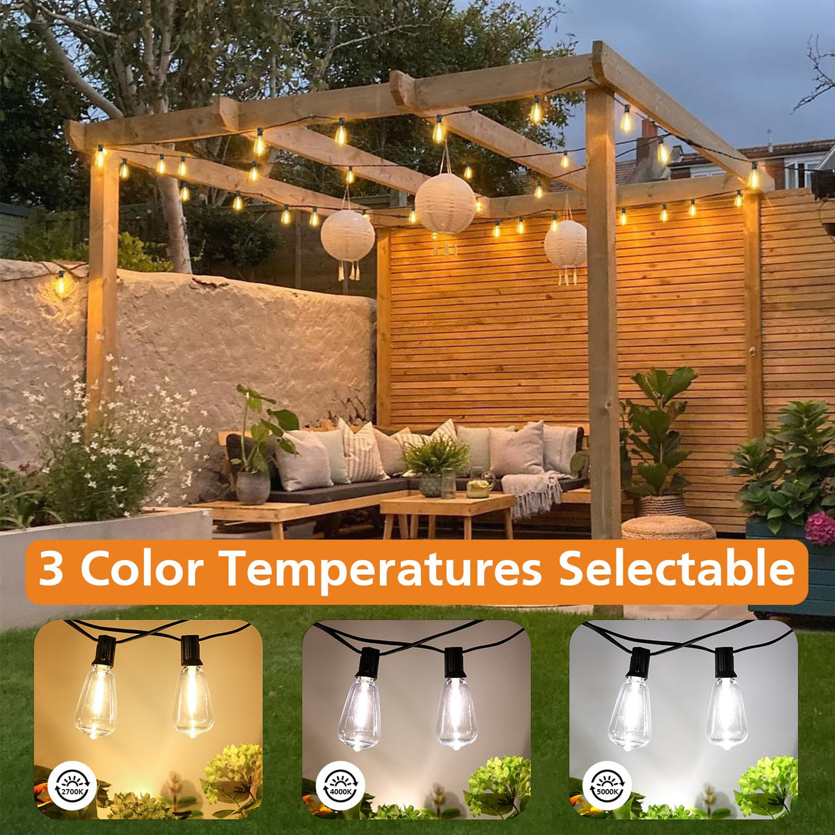 Brightever remote dimming and timer for quick ambiance adjustments.