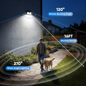 Brightever six-pack outdoor lights deliver year-round security.