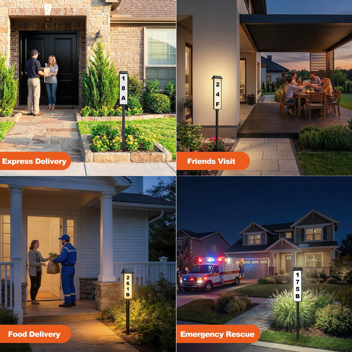 Brightever installation kit with stickers and templates for easy setup