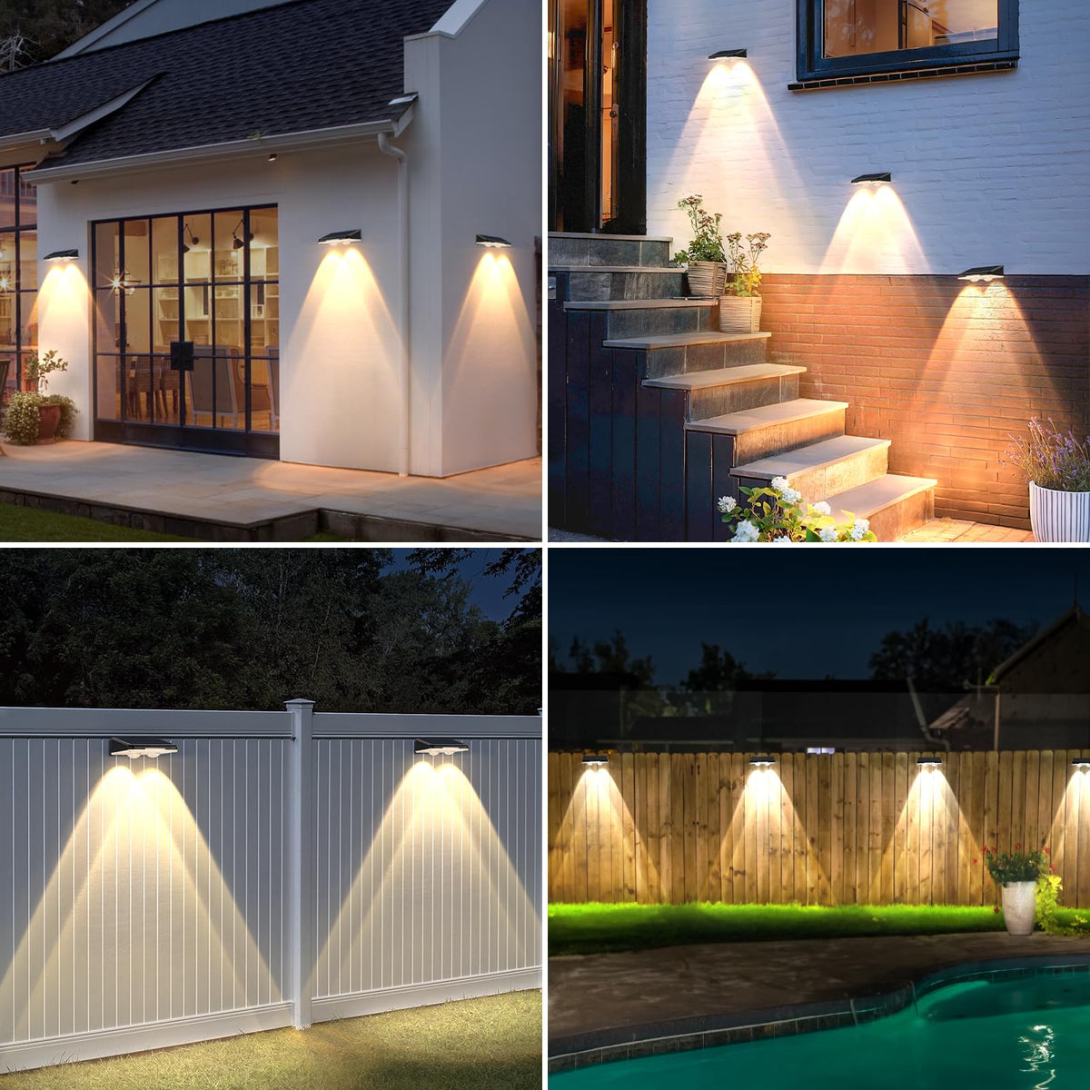 Brightever solar panel charges in 6–8 hours for overnight lighting