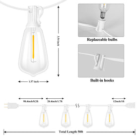 Brightever weatherproof outdoor lights withstand rain and heat for year-round use