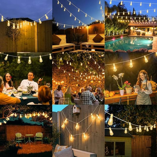 Brightever wedding and party decor lights add intimate, inviting atmosphere