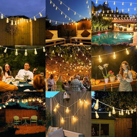 Brightever wedding and party decor lights add intimate, inviting atmosphere