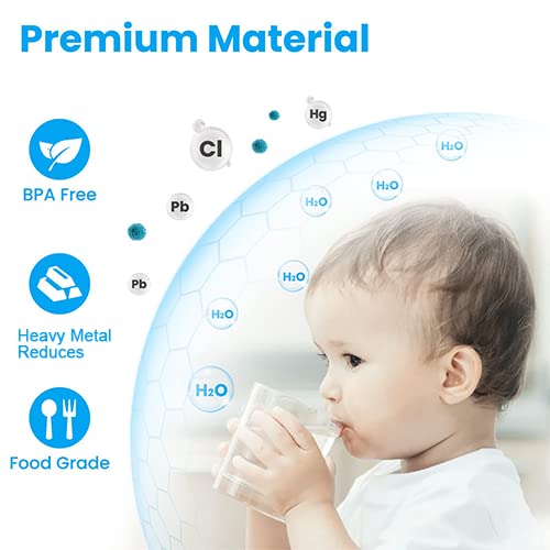 Brightify crystal-clear water output after effective filtration