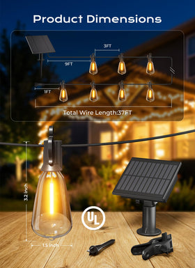 Brightown 180-degree solar panel maximizes sun exposure for efficient charging.