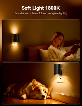 Brightown Aora 2700K warm glow creates cozy ambiance without glare