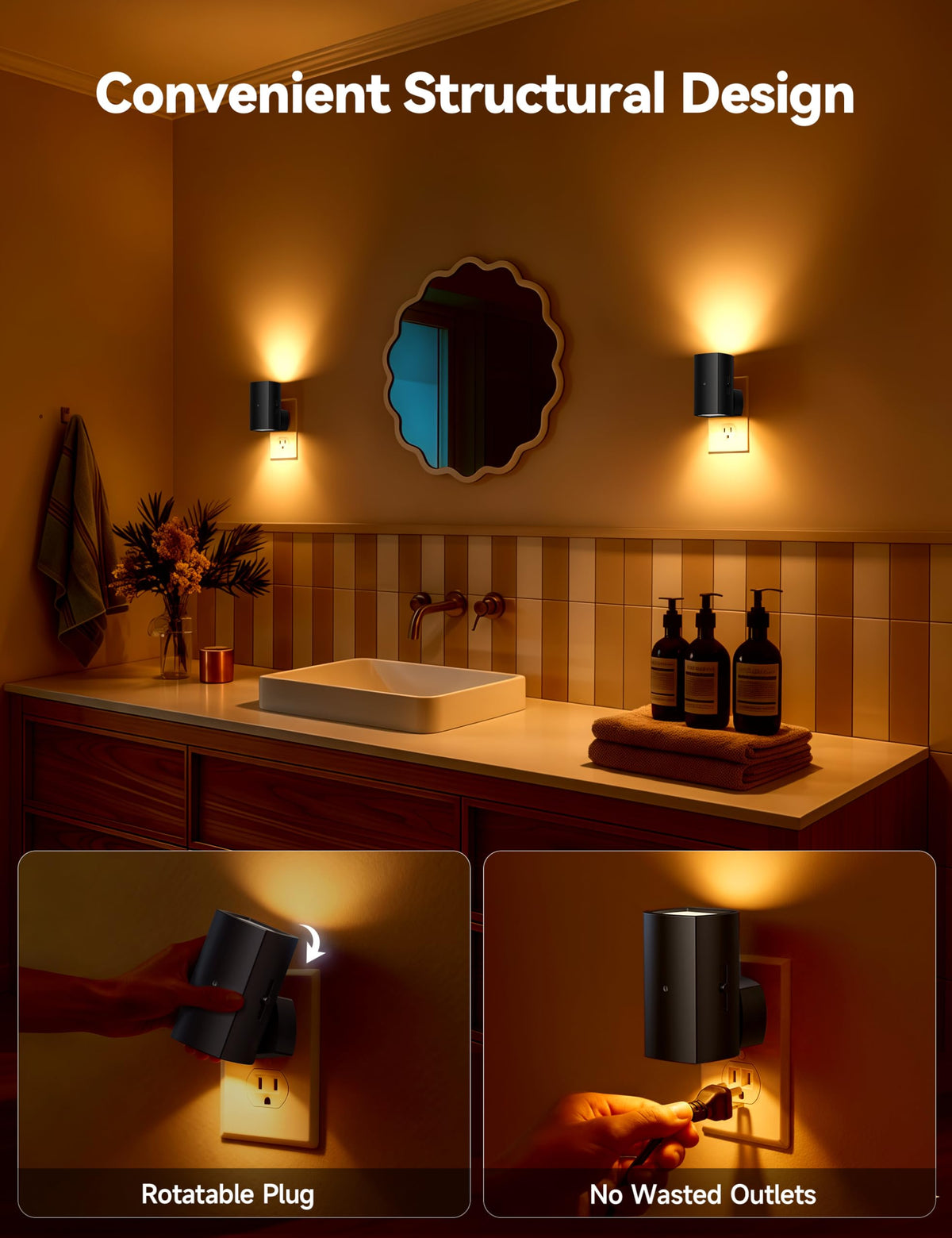 Brightown Aora stepless dimming from 0 to 100 lumens for any mood