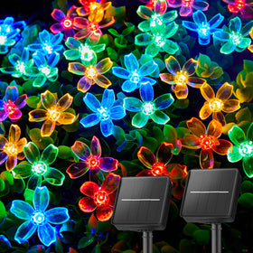 Brightown cherry blossom design bulbs brighten the garden with soft decorative lighting