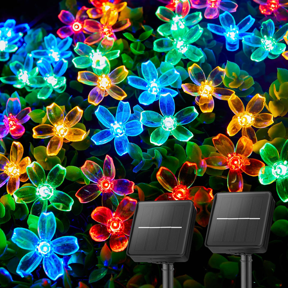 Brightown cherry blossom design bulbs brighten the garden with soft decorative lighting