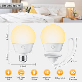 Brightown dimmable bulb controlled by remote from a distance
