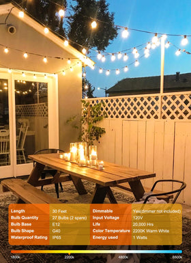 Brightown dimmer-compatible lighting for adjustable brightness