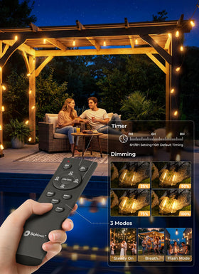 Brightown dual solar and USB charging keeps lights bright