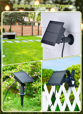 Brightown easy-installation with cable ties and hooks for quick setup.