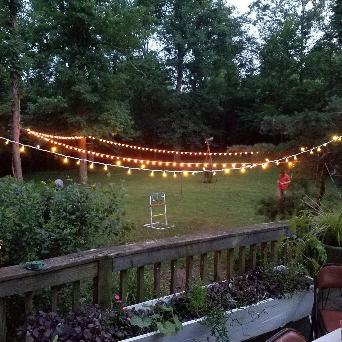 Brightown 7W bulbs provide consistent brightness for gatherings