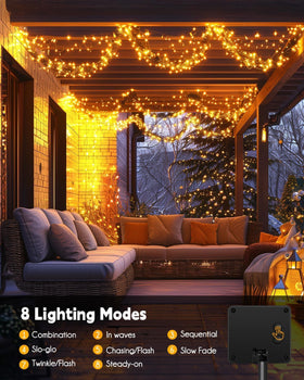 Brightown eight modes offer versatile lighting for events and daily use.