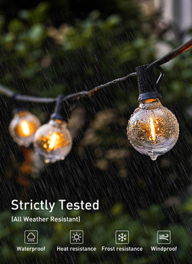 Brightown G40 shatterproof plastic bulbs for safe, high-traffic areas.