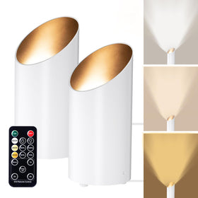 Brightown LED SpotLights front view showing compact floor uplight design