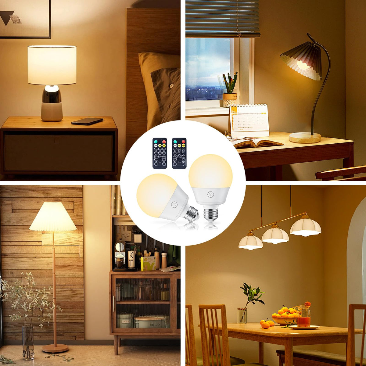 Brightown suitable for non-hardwired sconces and lamps