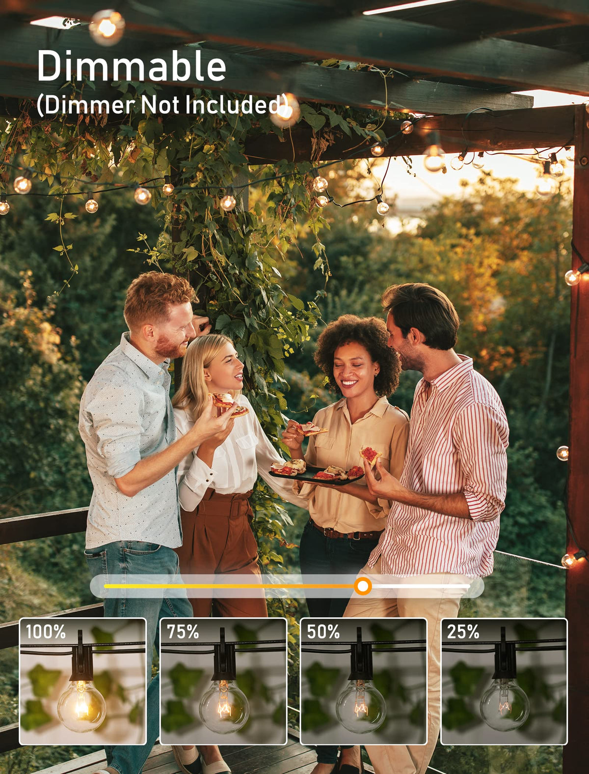 Brightown end-to-end connectable lights adapt to larger spaces easily