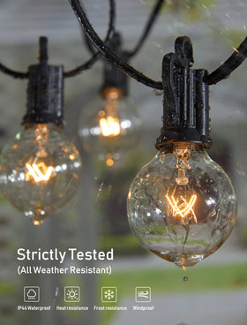 Brightown weatherproof bulbs withstand rain and wind for durable outdoor décor