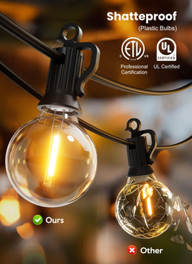 Brightown includes 2 spare bulbs for quick maintenance.