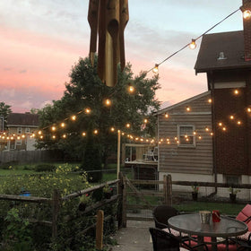Brightown suitable for indoor and outdoor spaces, ideal for patios.