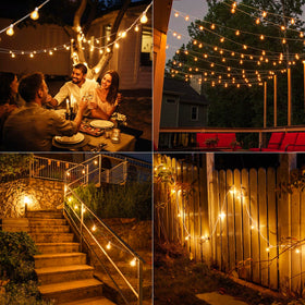 Brightown shatterproof construction enhances safety during gatherings.