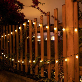 Brightown waterproof globe lights withstand rain for year-round use