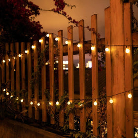 Brightown solar globe lights reduce energy use while brightening nights.