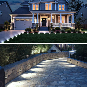 Brightown IP65 waterproof design resists rain and dust outdoors.