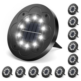Brightown solar lights outdoor waterproof provide durable pathway illumination for all weather.
