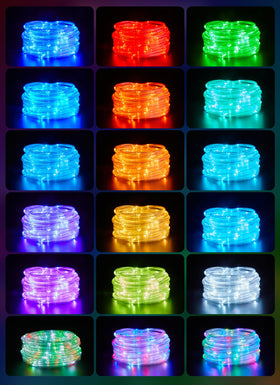 Brightown rope lights with remote control for easy color and mode changes.