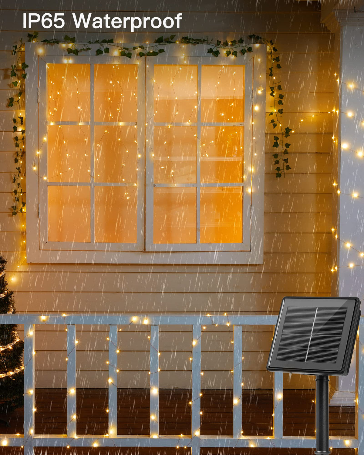 Brightown 132-foot total lights cover wide outdoor areas
