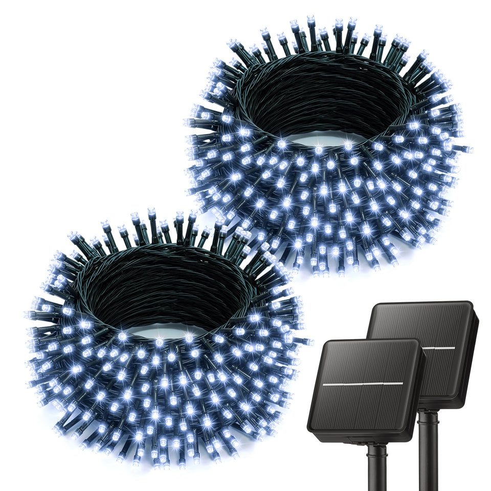 Brightown solar string lights outdoor 80ft brighten gardens and patios with eco-friendly LED illumination.